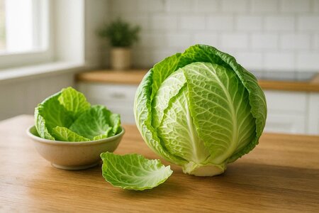 キャベツの外側の葉は捨てる